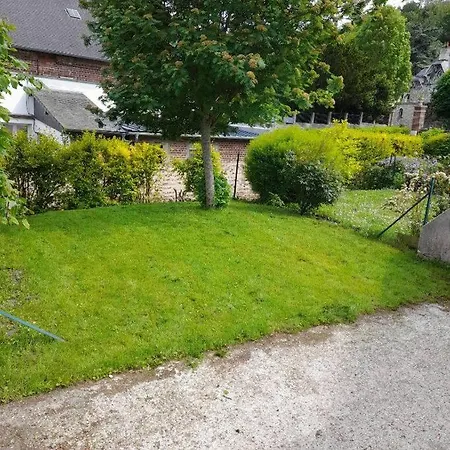 Jolie Maison Avec Jardin Honfleur Exterior photo